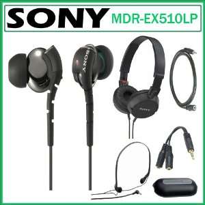  Noise Isolating Earbud Headphones + Sony Outdoor Headphones + Sony 
