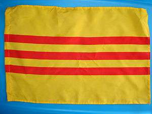 VIETNAM WAR SOUTH VIETNAMESE ISSUED ARVN SMALL FLAG  