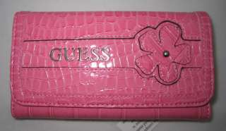 GUESS Camelia Kelsi Flower Bag Purse Handbag Satchel Sac Wallet Key 