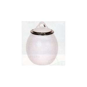 Sugar Bowl W/ Lid, Stoneware   Black Rim