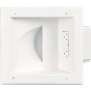   Recessed Duplex Surge Protection Receptacle, White