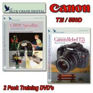  Blue Crane Digital Canon T2i/550D DVD 2 Pack Volume 1 