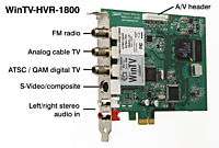 Hauppauge WinTV HVR 1800 ATSC QAM NTSC HDTV Tuner PCIe Card  