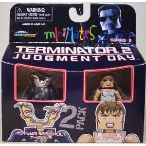  Minimates Terminator 2 Judgment Day 2 Pack Figurines 