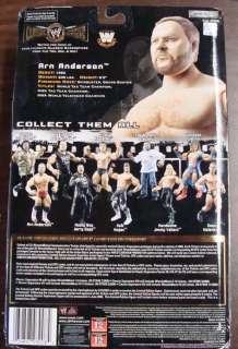 Arn Anderson WWE Classics Series 12 WWF Wrestling Action Figure Sealed 