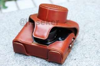   Leather Camera Bag Case For Fujifilm FUJI Finepix X10 LC X10 LCX10