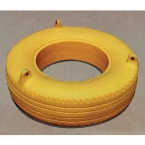 Jensen A145Y Commercial Plastic Tire Swing   Yellow Toys & Games