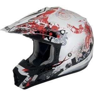  AFX FX 17 Stunt Helmet   Small/Red Automotive