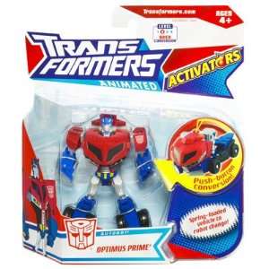   Transformers Animated Activators   Autobot Optimus Prime Toys & Games
